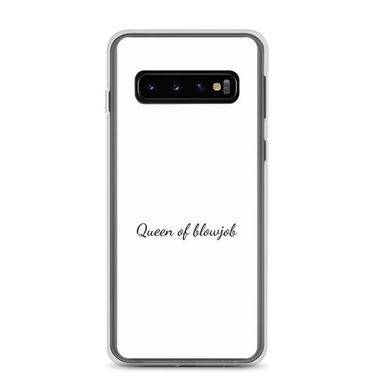 Coque Samsung Queen of blowjob Samsung Galaxy S10 - Sedurro