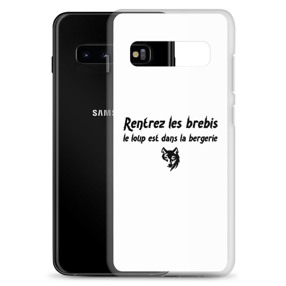Coque Samsung Rentrez les brebis le loup est dans la bergerie - Sedurro