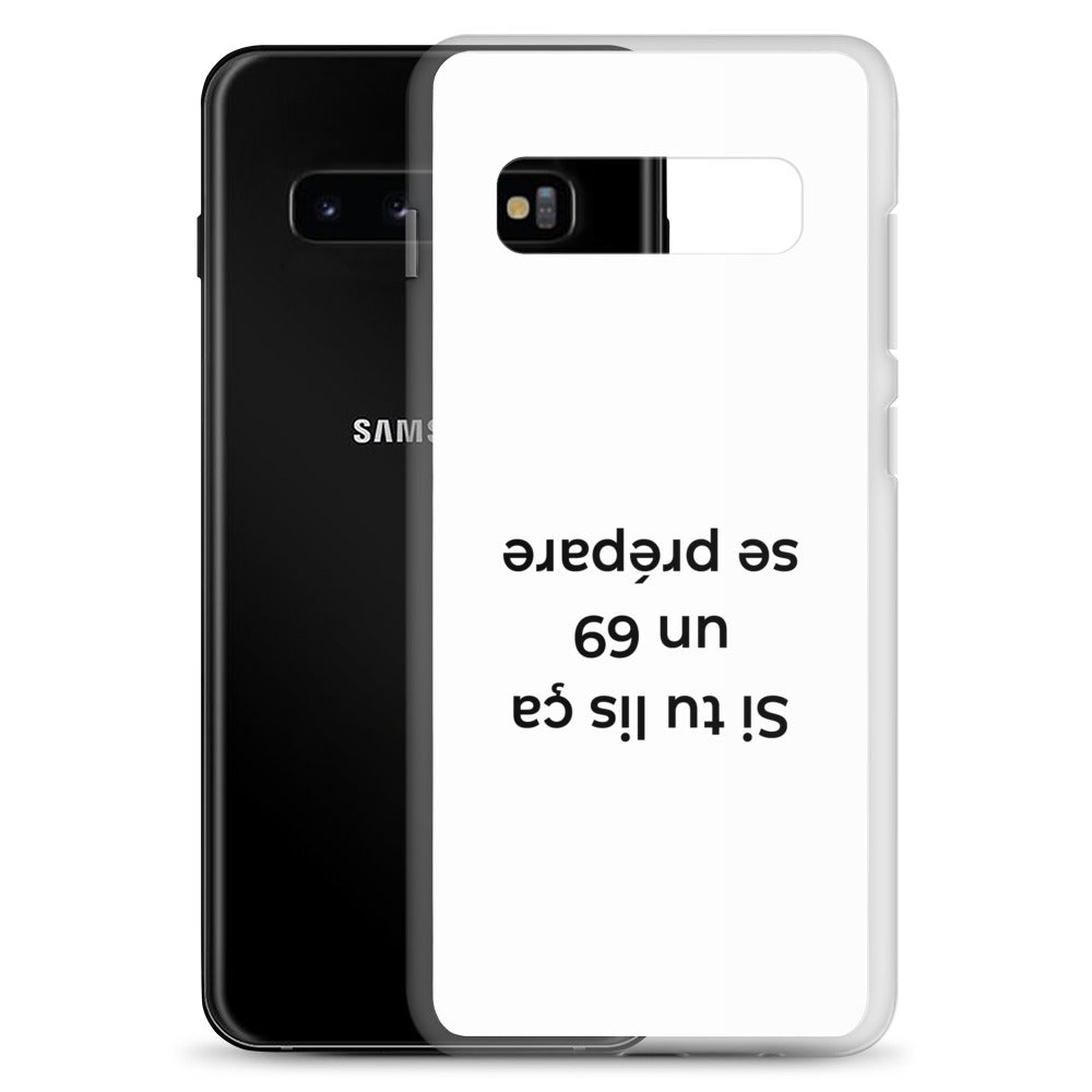 Coque Samsung Si tu lis ça un 69 se prépare - Sedurro