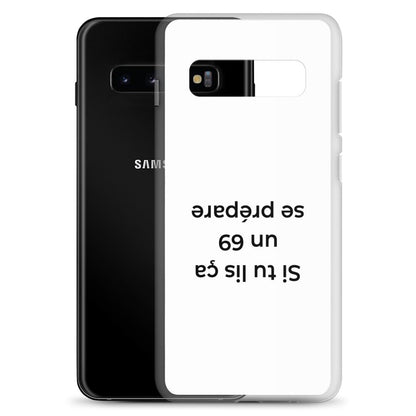 Coque Samsung Si tu lis ça un 69 se prépare - Sedurro