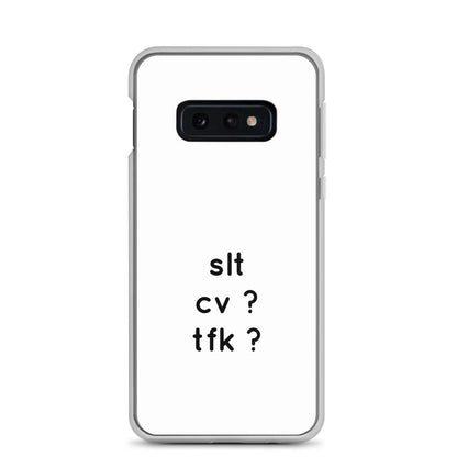 Coque Samsung Slt cv tfk Samsung Galaxy S10e - Sedurro