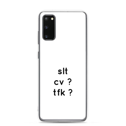 Coque Samsung Slt cv tfk Samsung Galaxy S20 - Sedurro