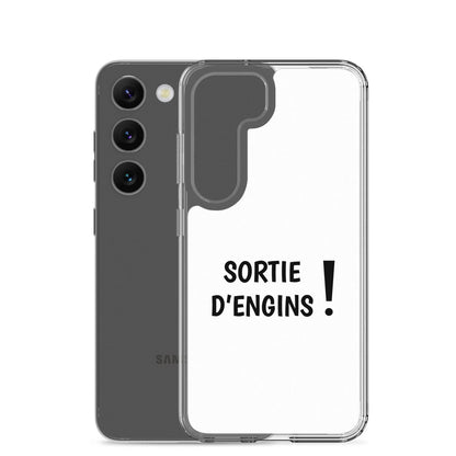 Coque Samsung Sortie d'engins - Sedurro