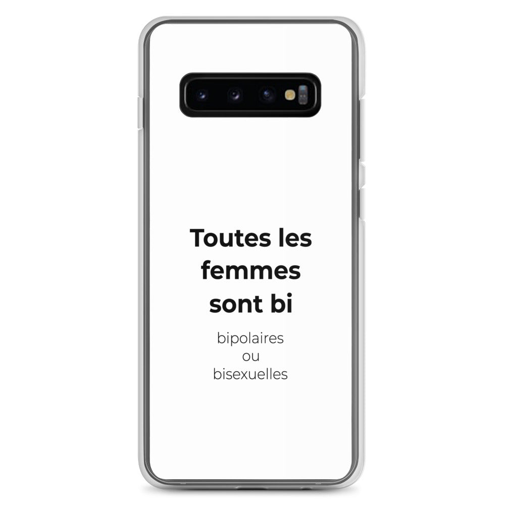 Coque Samsung Toutes les femmes sont bi bipolaires ou bisexuelles - Sedurro