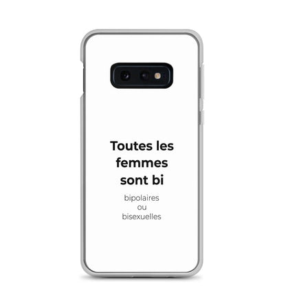 Coque Samsung Toutes les femmes sont bi bipolaires ou bisexuelles - Sedurro