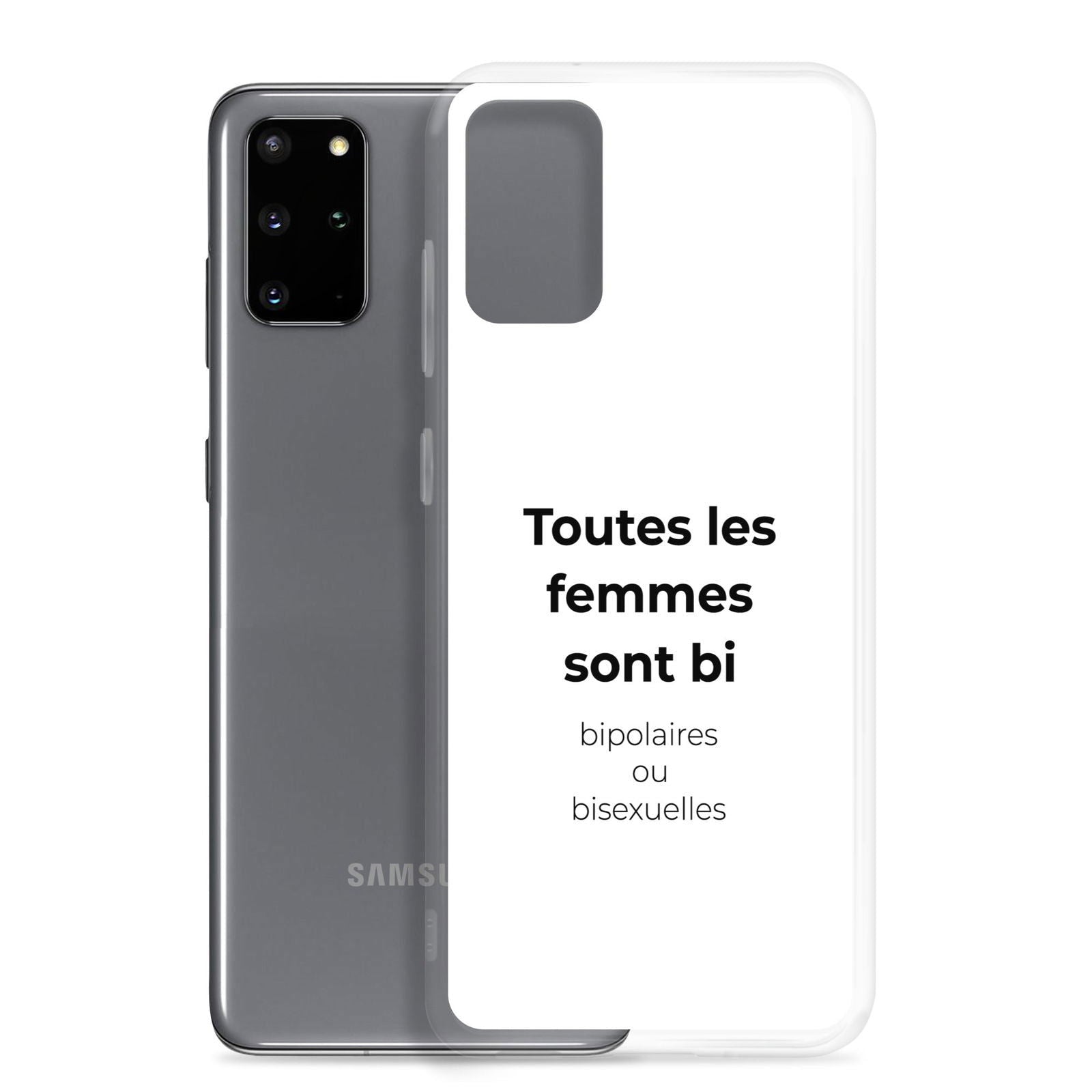 Coque Samsung Toutes les femmes sont bi bipolaires ou bisexuelles - Sedurro