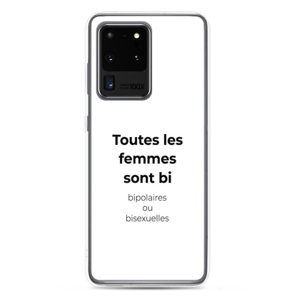 Coque Samsung Toutes les femmes sont bi bipolaires ou bisexuelles - Sedurro