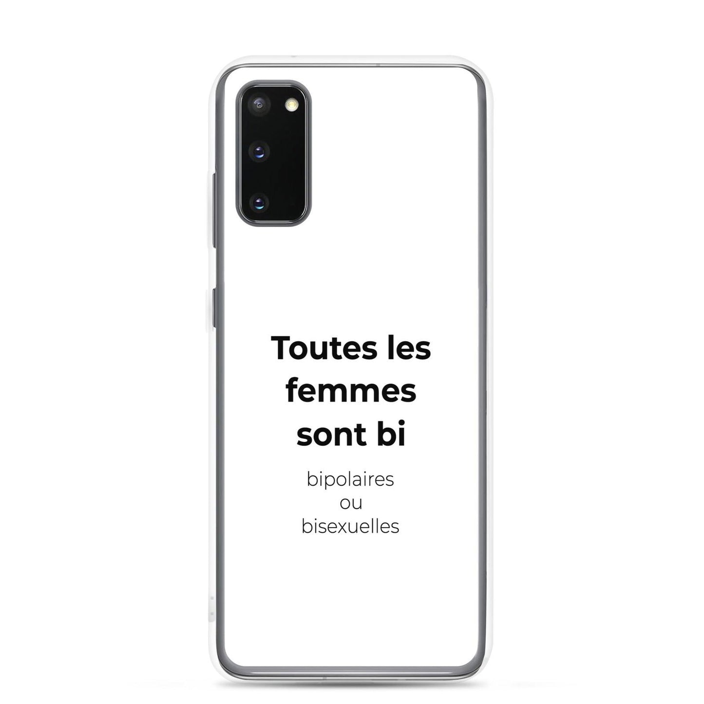 Coque Samsung Toutes les femmes sont bi bipolaires ou bisexuelles - Sedurro