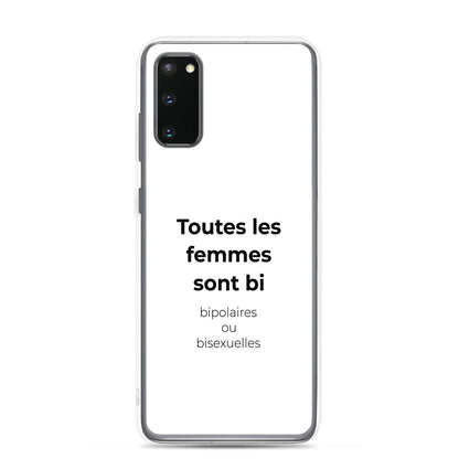 Coque Samsung Toutes les femmes sont bi bipolaires ou bisexuelles - Sedurro