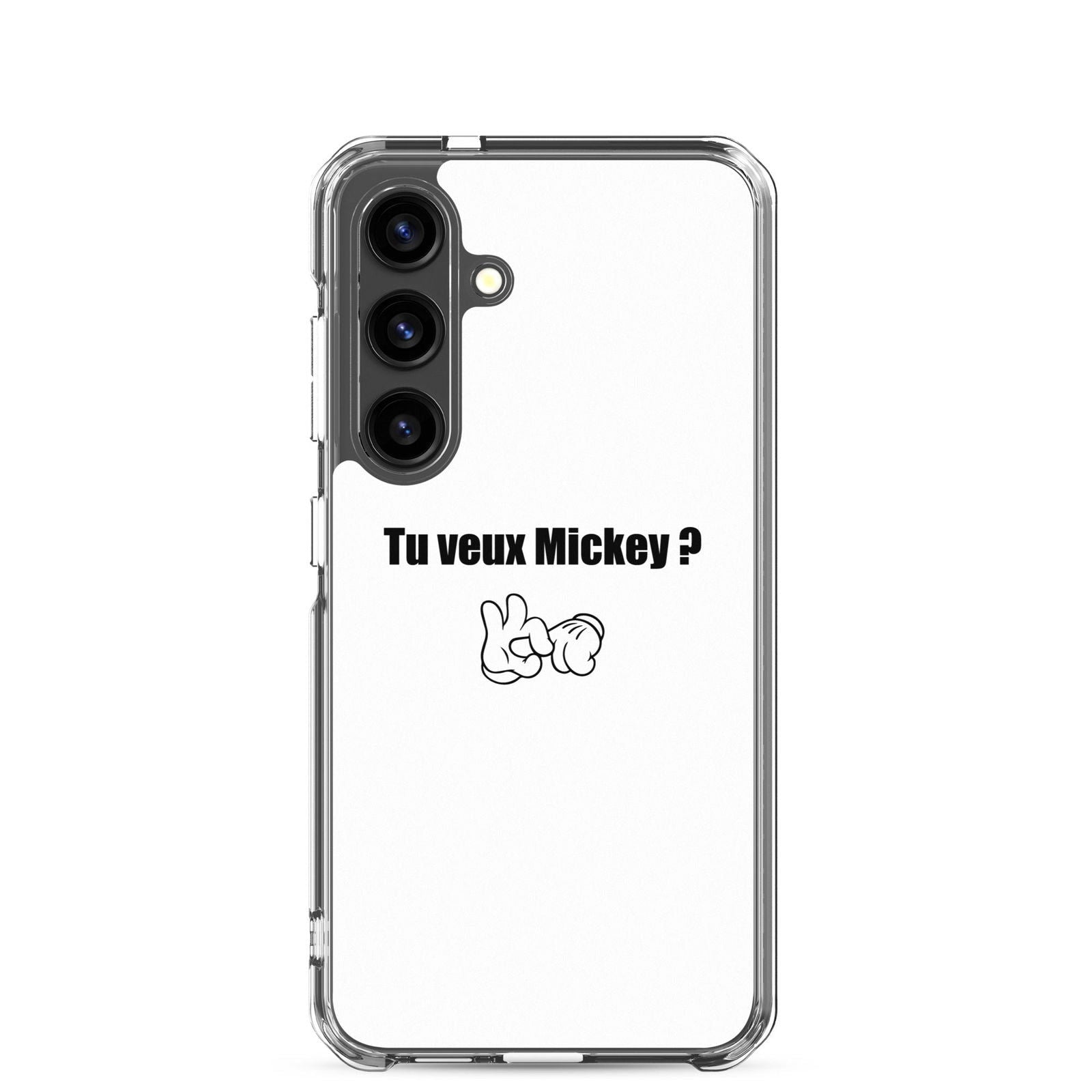 Coque Samsung Tu veux Mickey Samsung Galaxy S24 - Sedurro