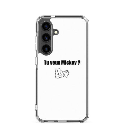 Coque Samsung Tu veux Mickey Samsung Galaxy S24 - Sedurro