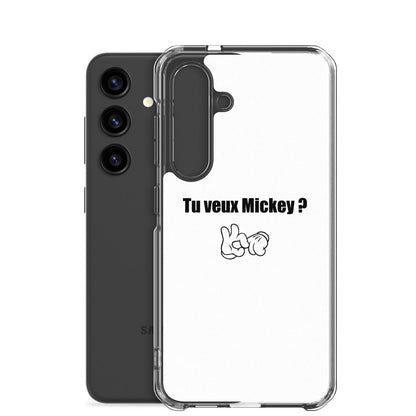 Coque Samsung Tu veux Mickey - Sedurro