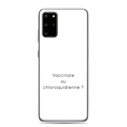 Coque Samsung Vaccinale ou chloroquidienne Samsung Galaxy S20 Plus - Sedurro