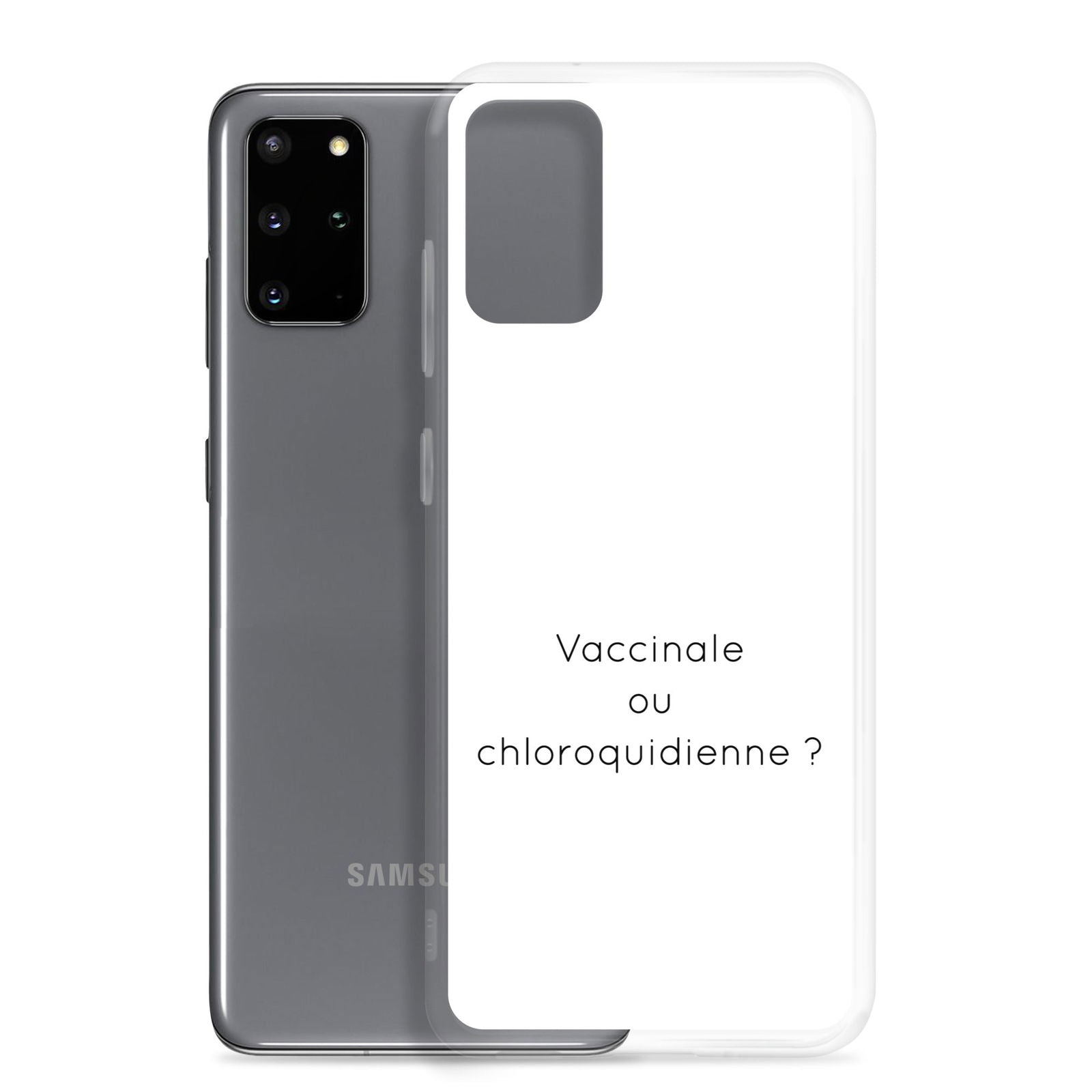Coque Samsung Vaccinale ou chloroquidienne - Sedurro