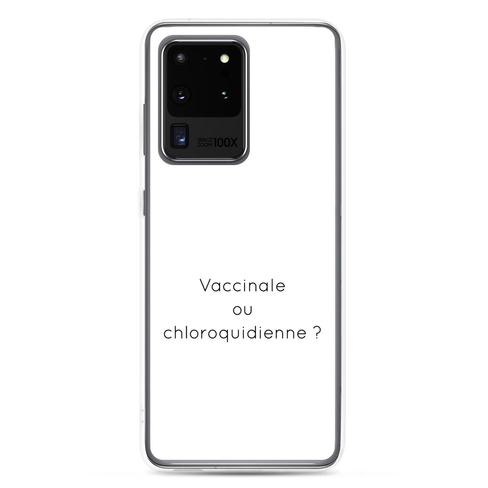 Coque Samsung Vaccinale ou chloroquidienne Samsung Galaxy S20 Ultra - Sedurro