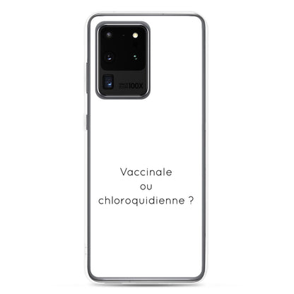 Coque Samsung Vaccinale ou chloroquidienne Samsung Galaxy S20 Ultra - Sedurro