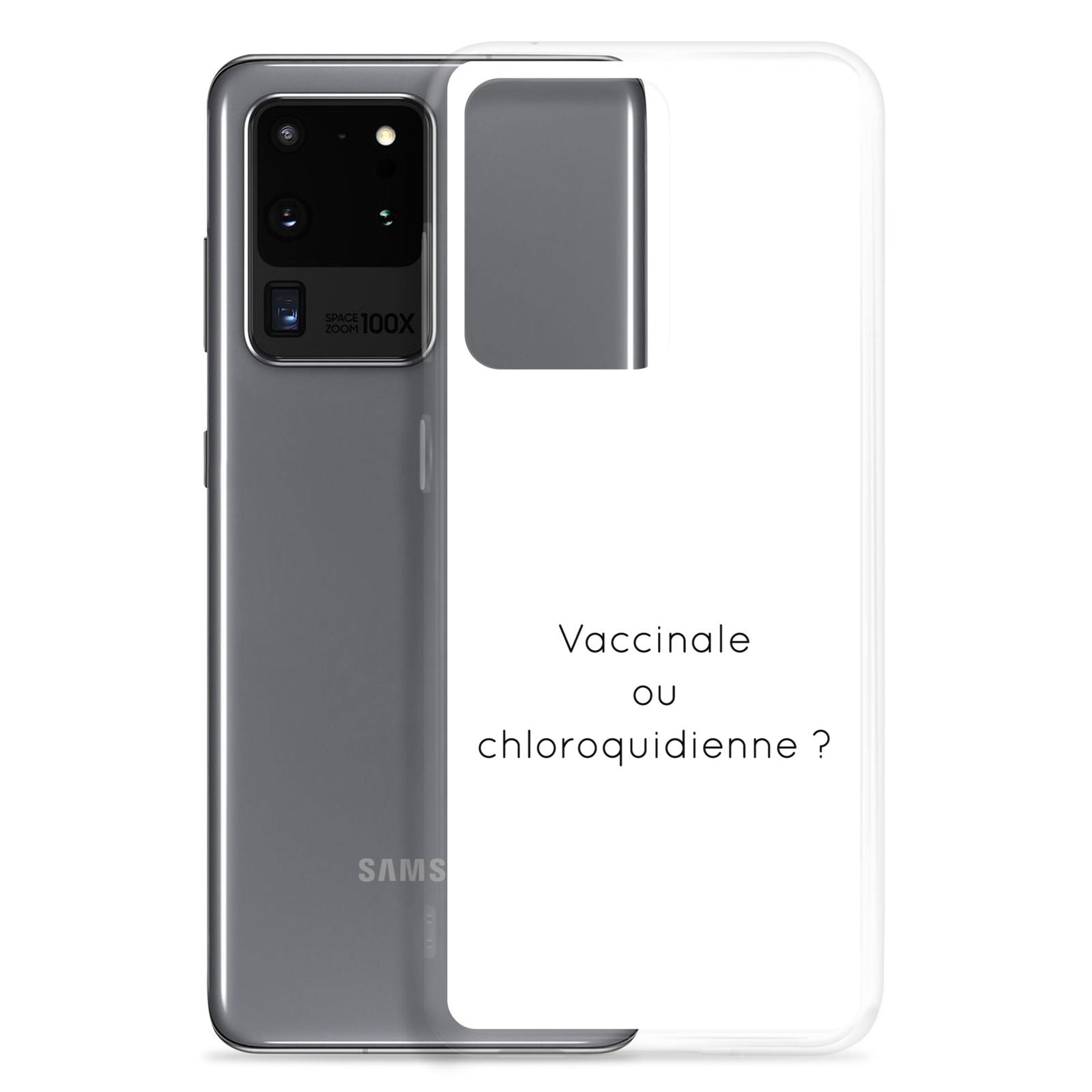 Coque Samsung Vaccinale ou chloroquidienne - Sedurro