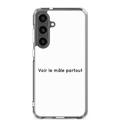 Coque Samsung Voir le mâle partout Samsung Galaxy S24 Plus - Sedurro