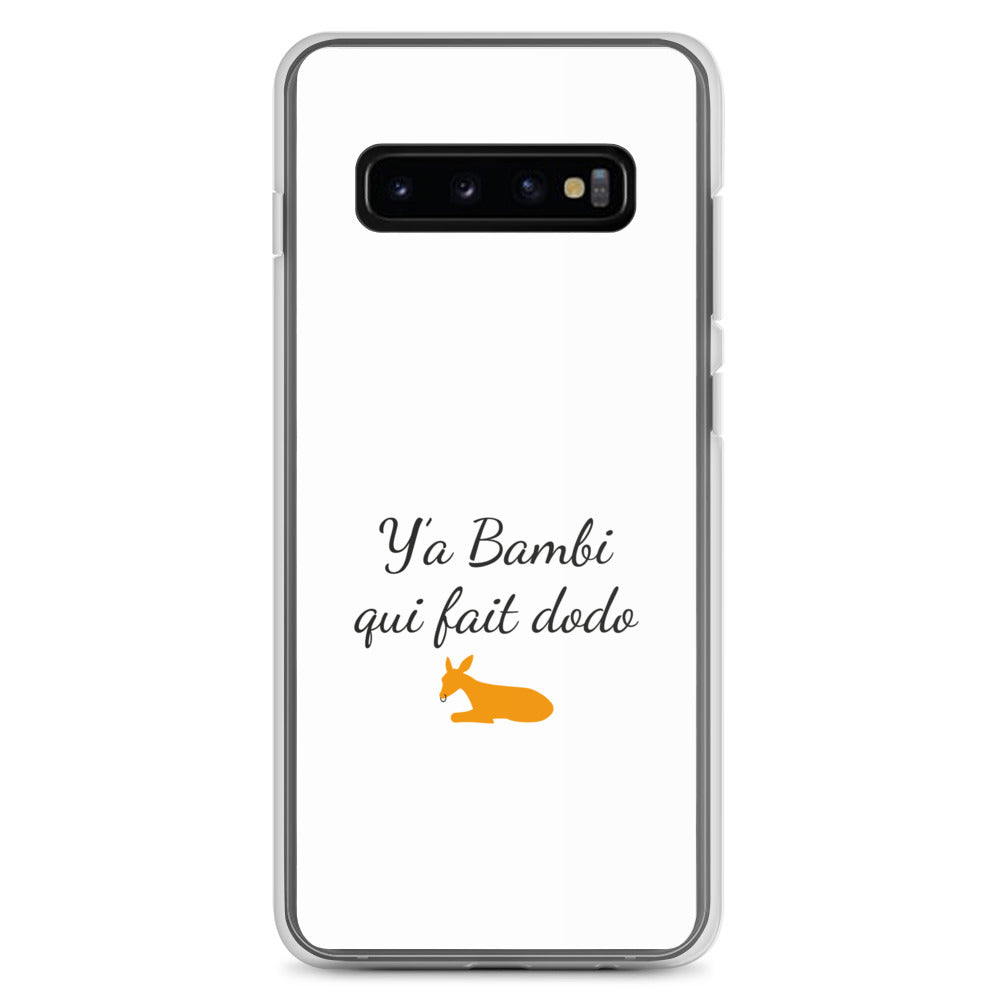 Coque Samsung Y'a bambi qui fait dodo Samsung Galaxy S10+ - Sedurro