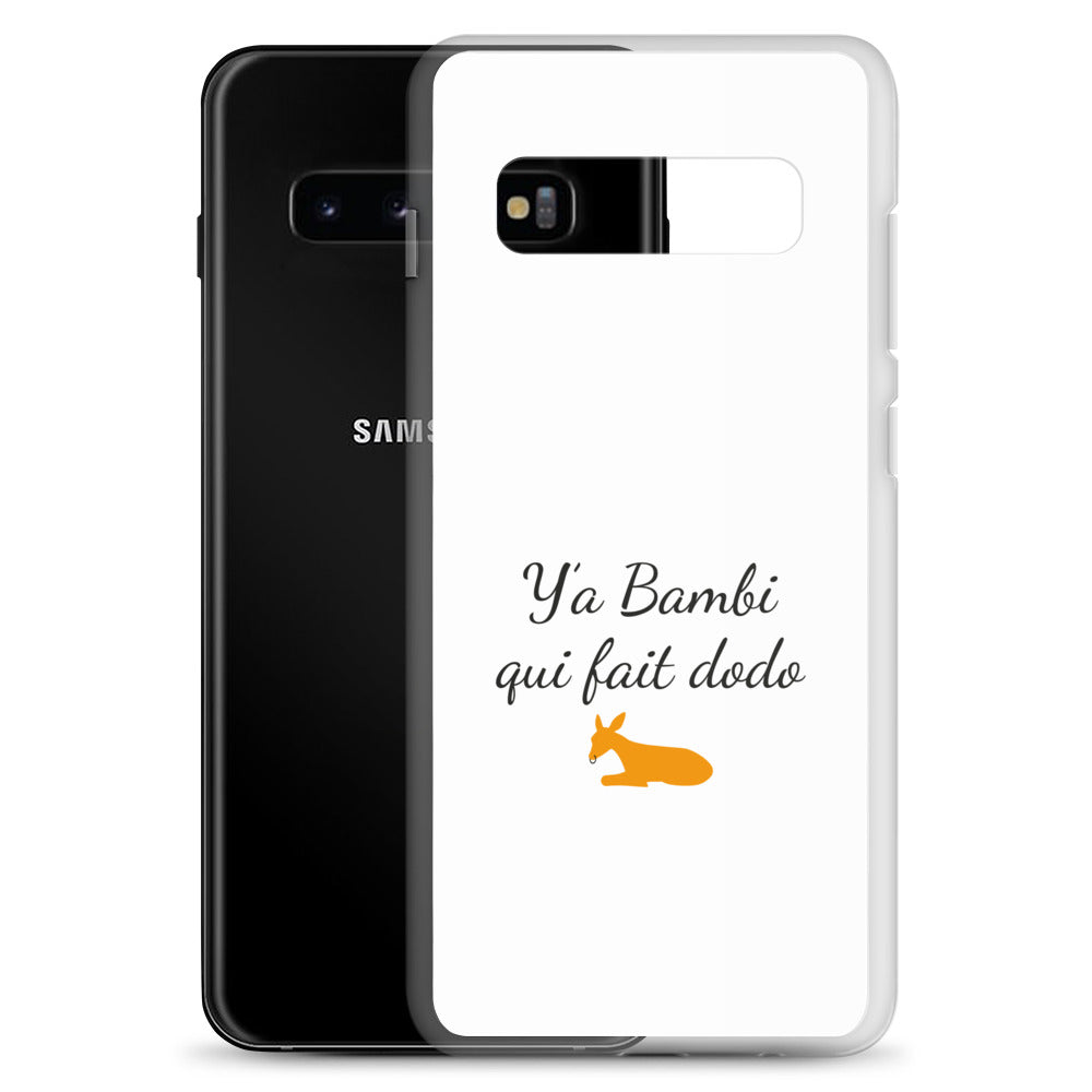 Coque Samsung Y'a bambi qui fait dodo - Sedurro