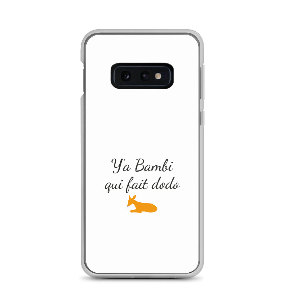 Coque Samsung Y'a bambi qui fait dodo Samsung Galaxy S10e - Sedurro