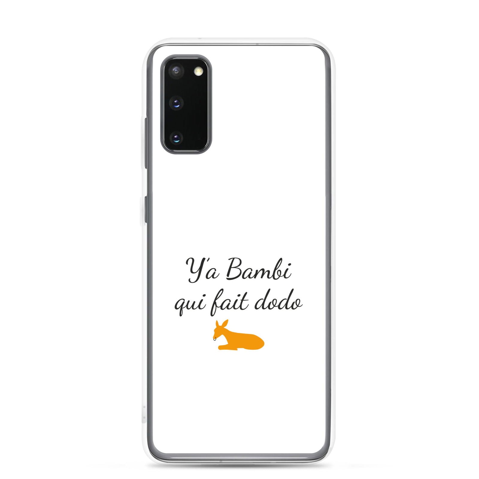 Coque Samsung Y'a bambi qui fait dodo Samsung Galaxy S20 - Sedurro