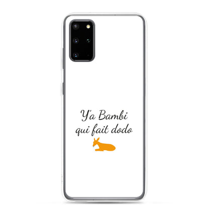 Coque Samsung Y'a bambi qui fait dodo Samsung Galaxy S20 Plus - Sedurro