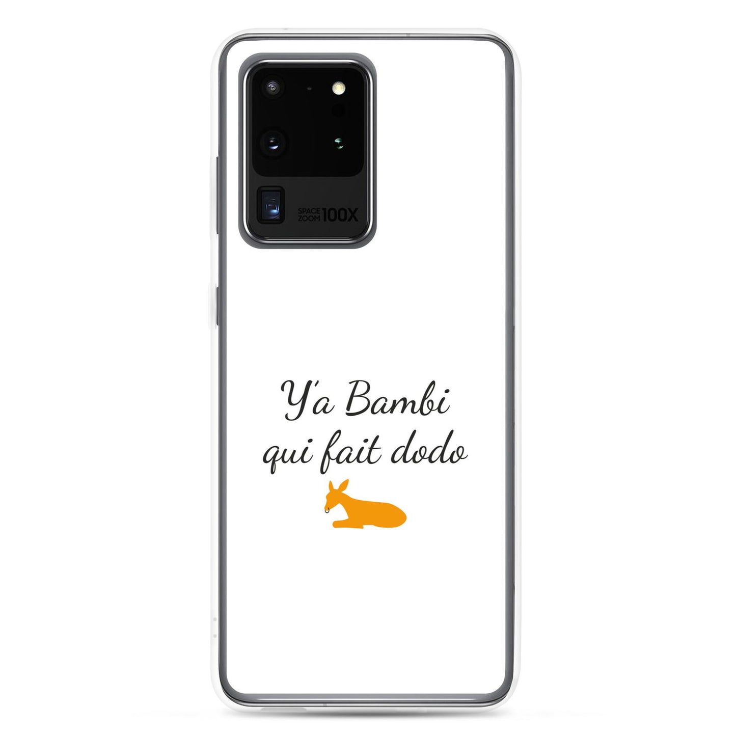 Coque Samsung Y'a bambi qui fait dodo Samsung Galaxy S20 Ultra - Sedurro