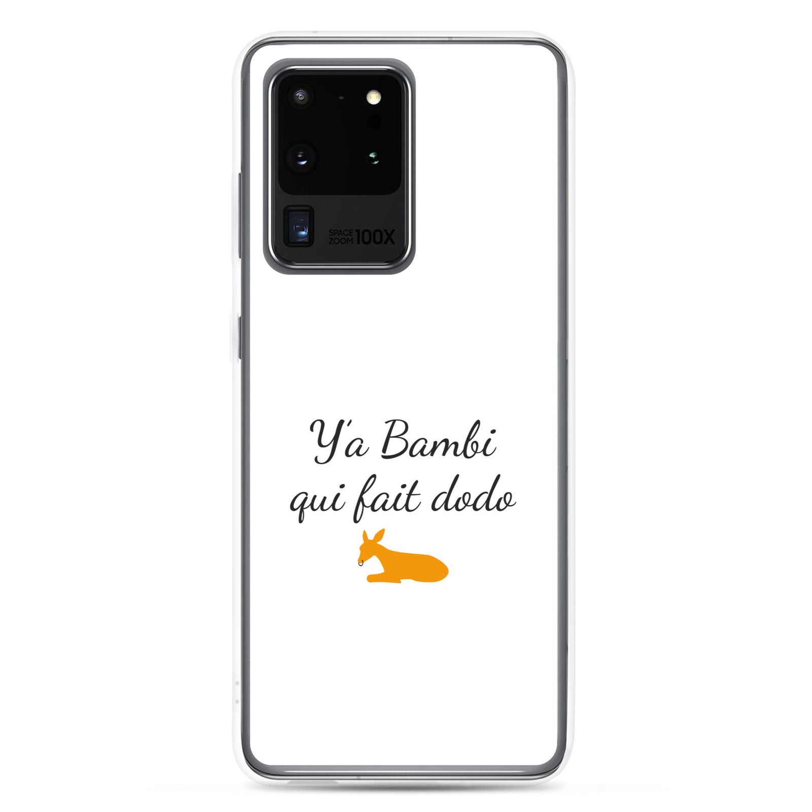 Coque Samsung Y'a bambi qui fait dodo Samsung Galaxy S20 Ultra - Sedurro