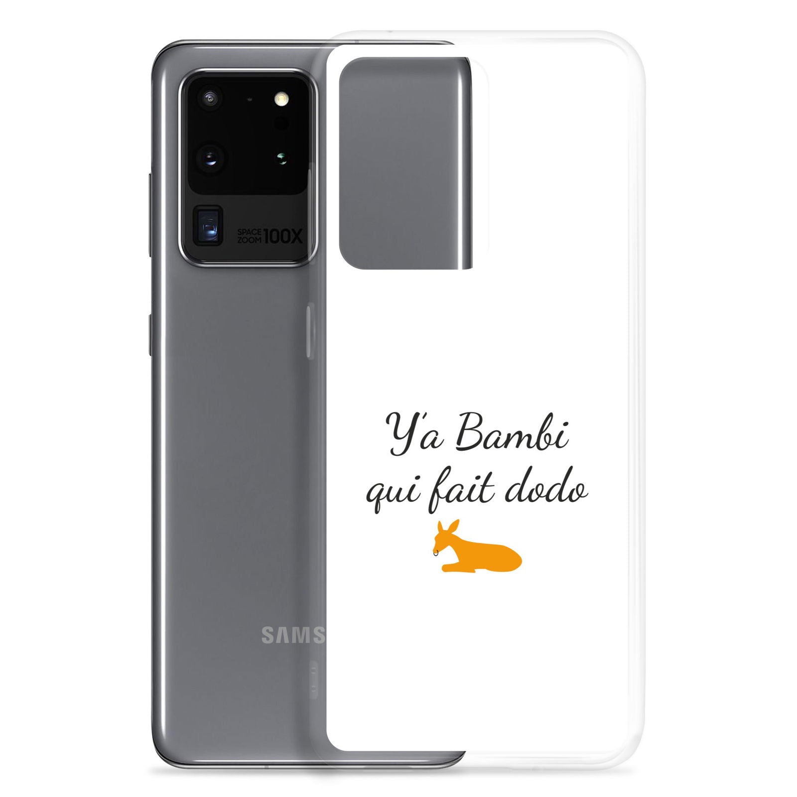 Coque Samsung Y'a bambi qui fait dodo - Sedurro