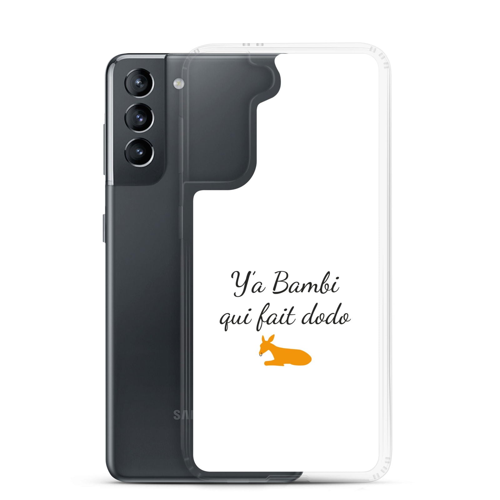 Coque Samsung Y'a bambi qui fait dodo - Sedurro