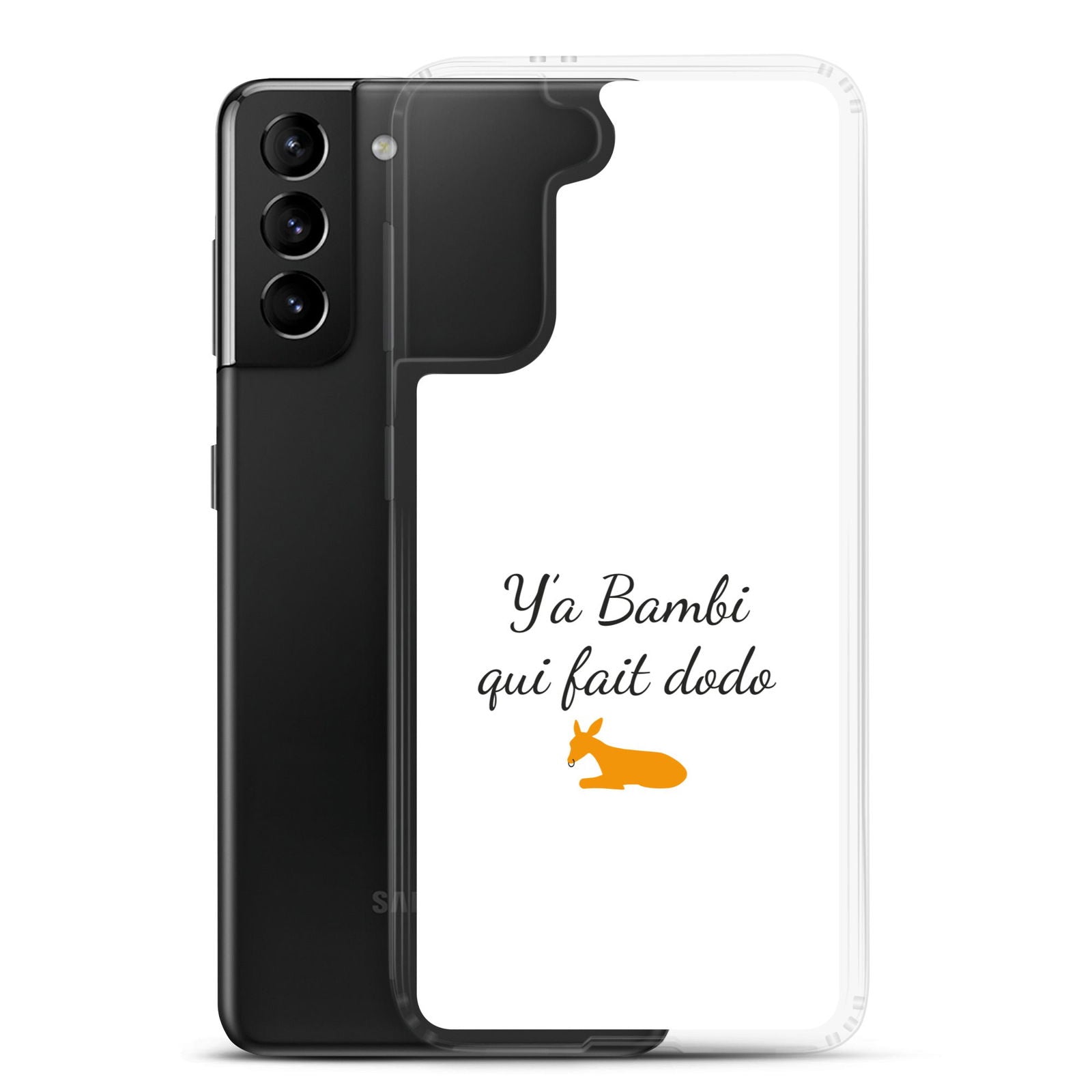 Coque Samsung Y'a bambi qui fait dodo - Sedurro