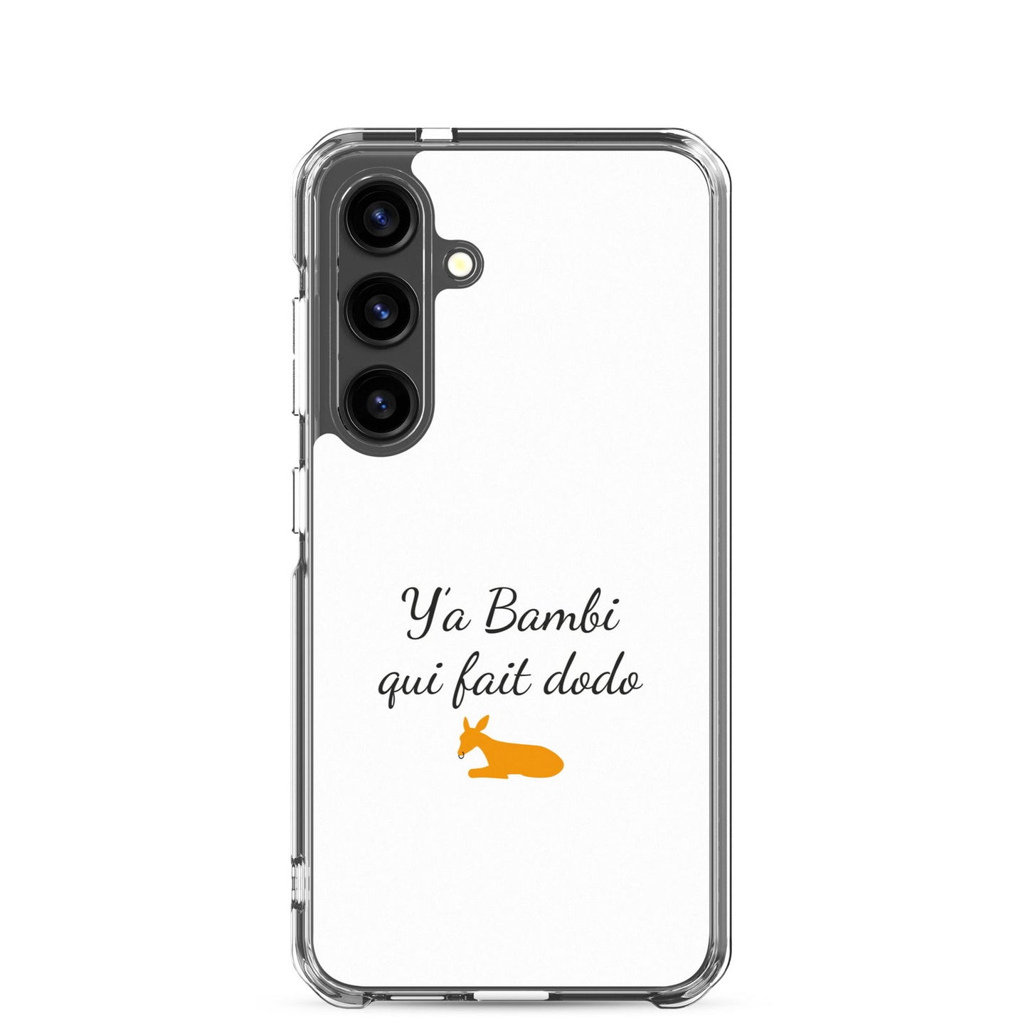 Coque Samsung Y'a bambi qui fait dodo Samsung Galaxy S24 - Sedurro