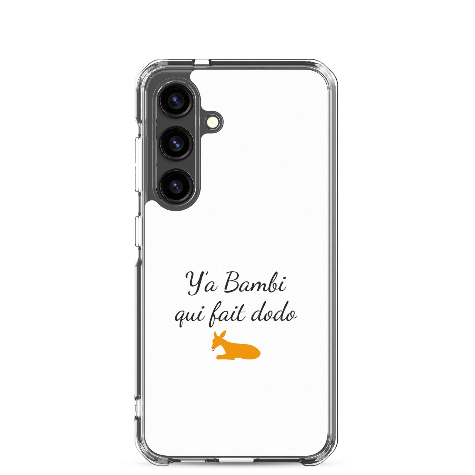 Coque Samsung Y'a bambi qui fait dodo Samsung Galaxy S24 - Sedurro