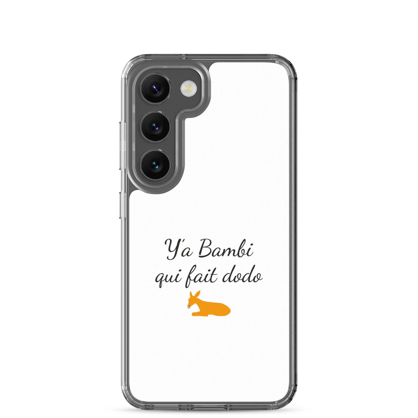 Coque Samsung Y'a bambi qui fait dodo Samsung Galaxy S23 - Sedurro