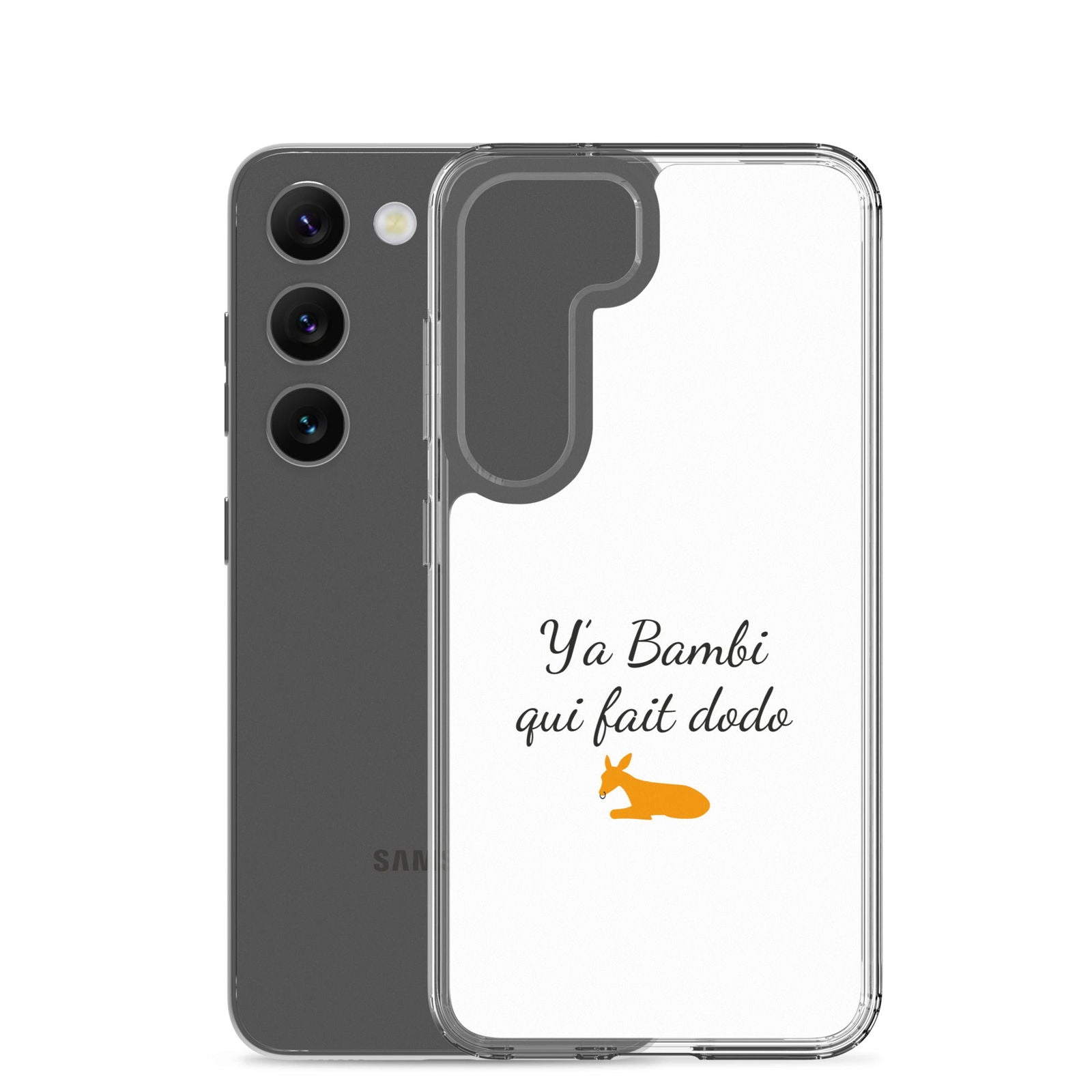 Coque Samsung Y'a bambi qui fait dodo - Sedurro