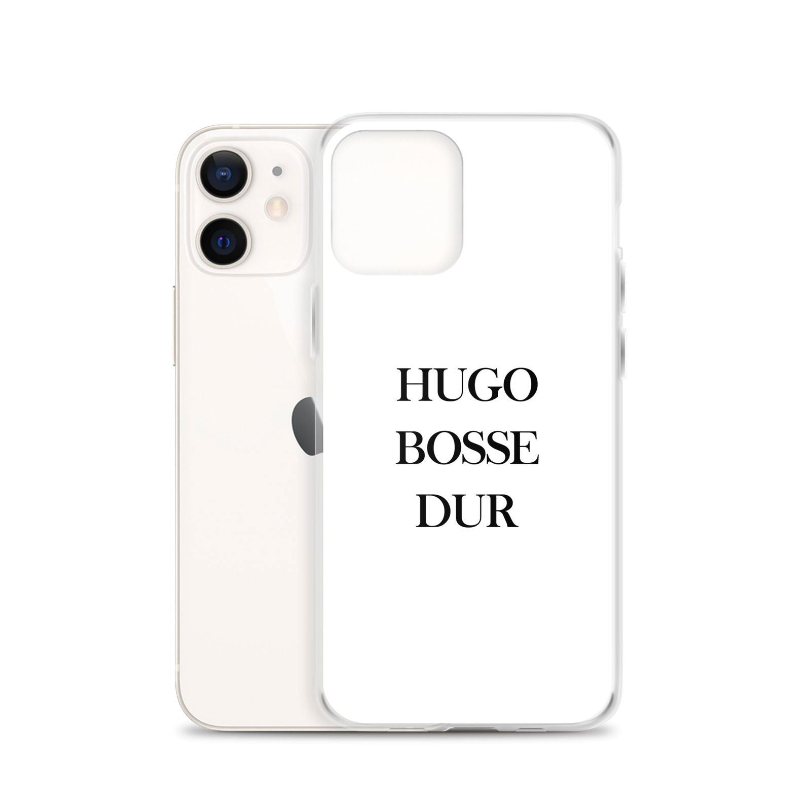Coque iPhone Hugo Bosse dur - Sedurro
