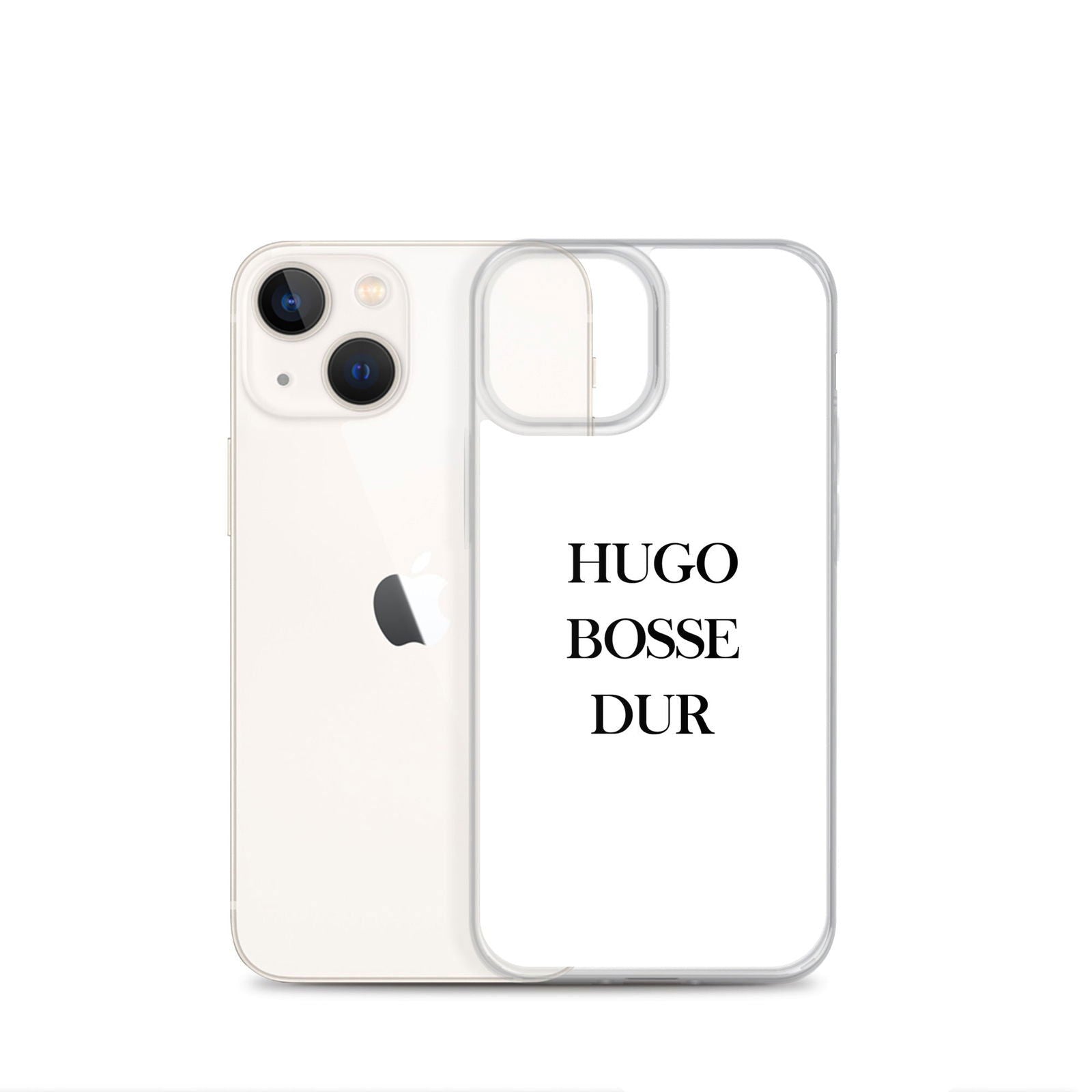 Coque iPhone Hugo Bosse dur - Sedurro