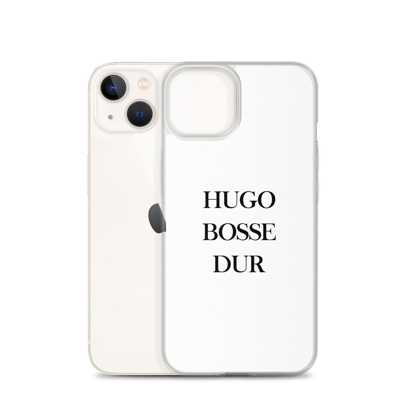 Coque iPhone Hugo Bosse dur - Sedurro