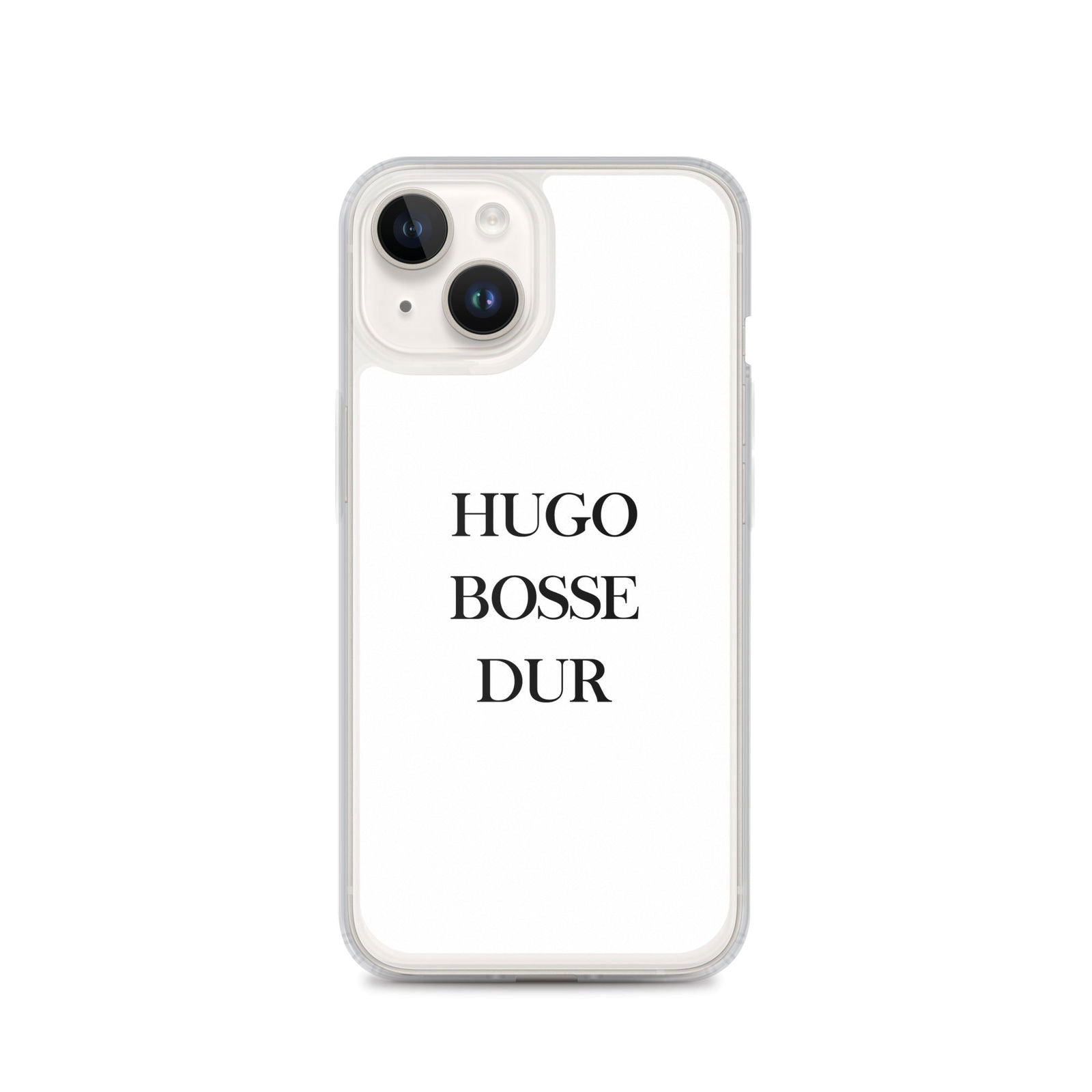 Coque iPhone Hugo Bosse dur iPhone 14 - Sedurro