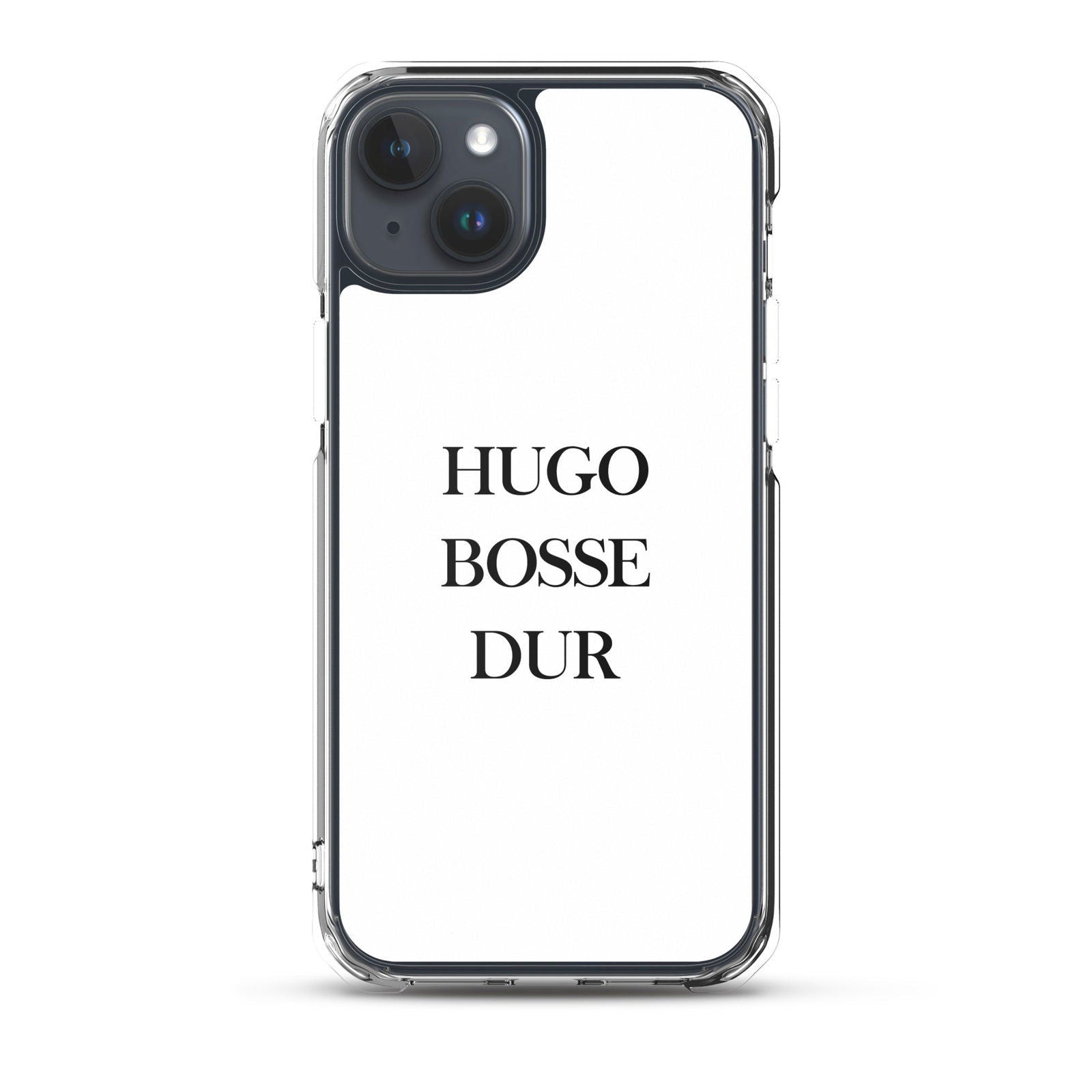 Coque iPhone Hugo Bosse dur iPhone 15 Plus - Sedurro