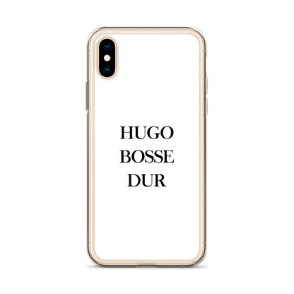 Coque iPhone Hugo Bosse dur - Sedurro