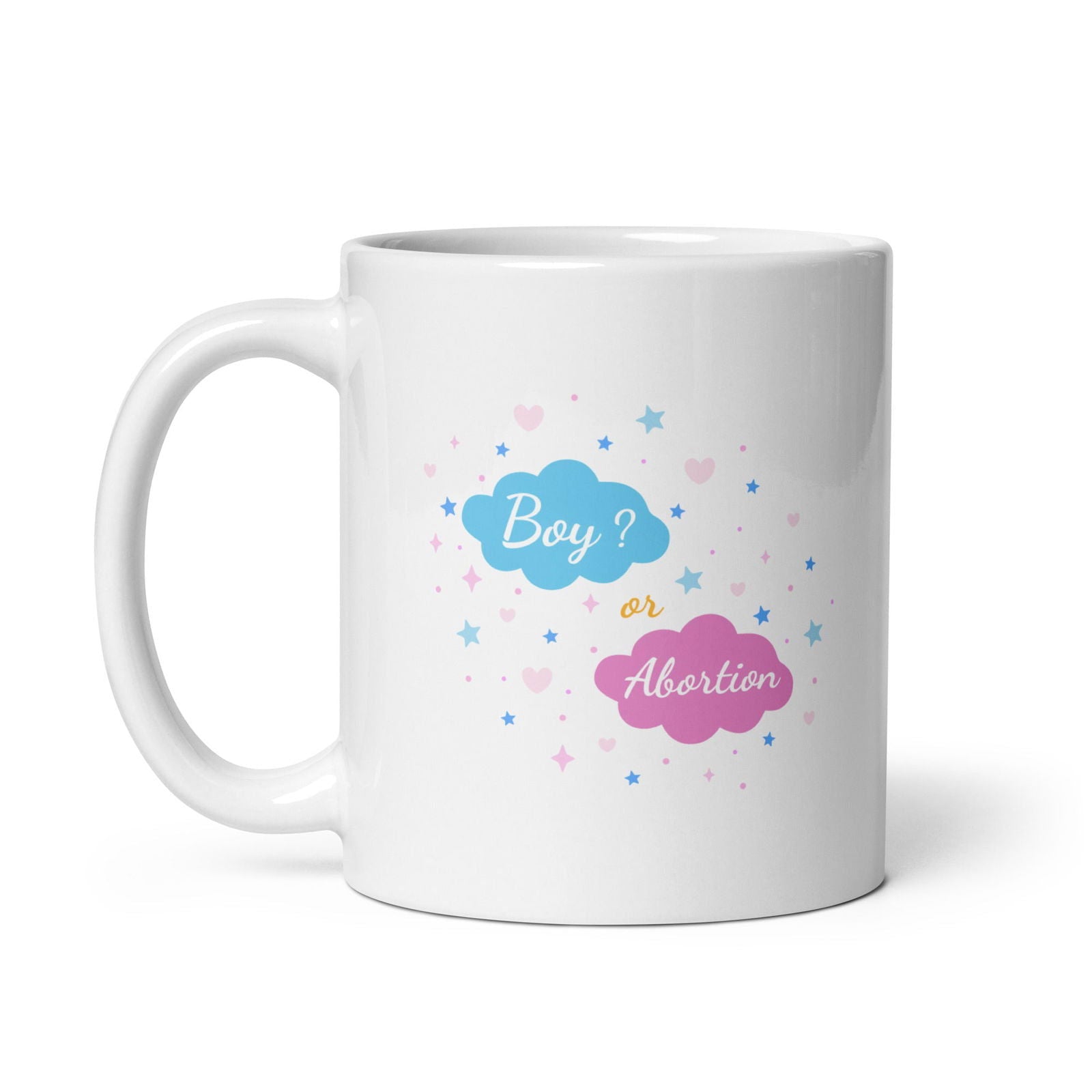 Mug Boy or abortion gender reveal - Sedurro