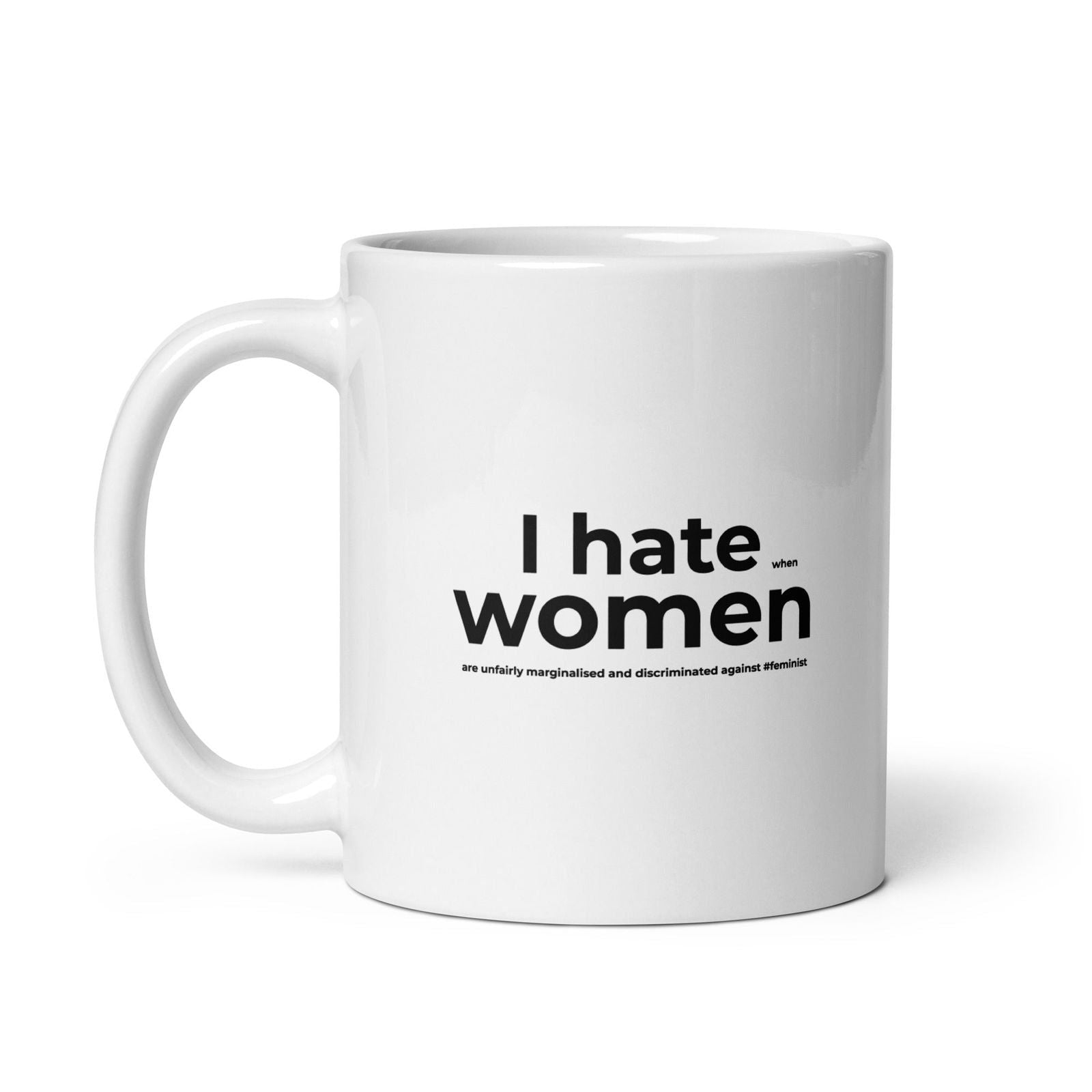 Mug Feminist I hate women - Sedurro