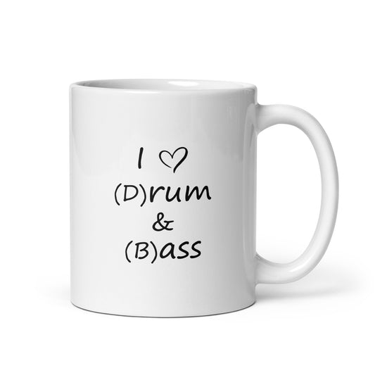 Mug I love (d)rum and (b)ass Default Title - Sedurro