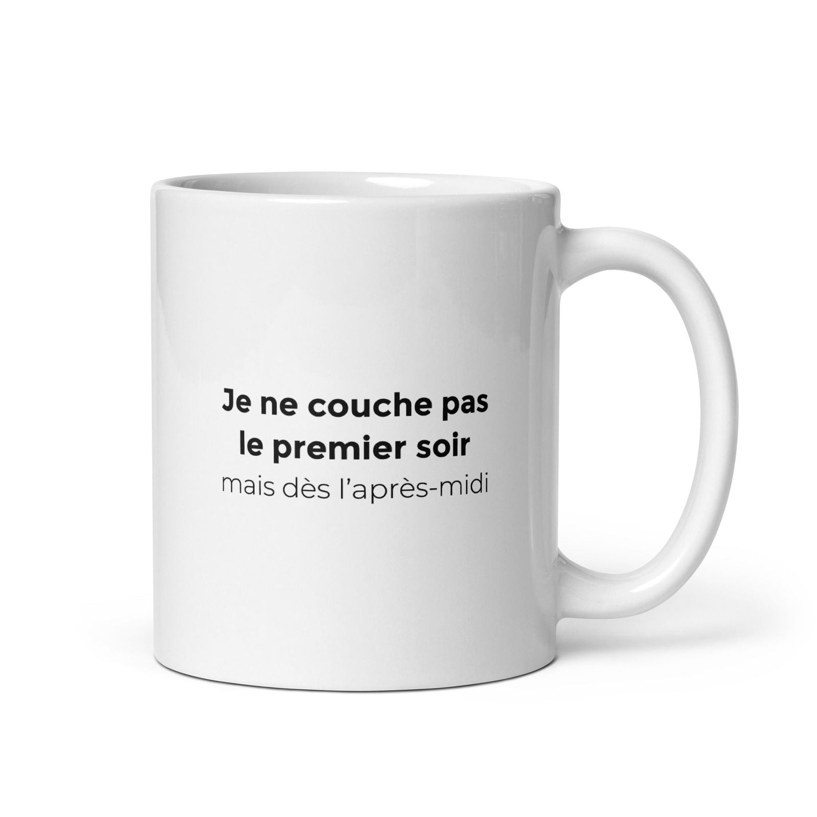 Mug Je ne couche pas le premier soir mais dès l'après-midi Default Title - Sedurro