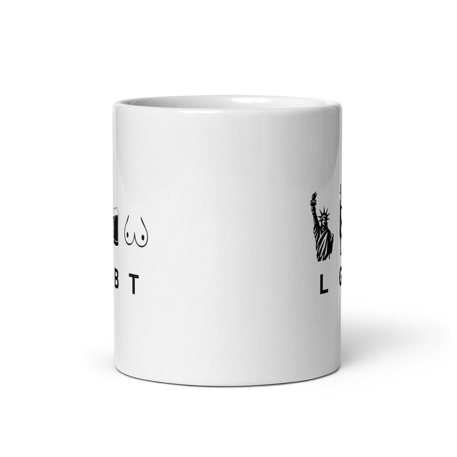 Mug LGBT liberty gun beer tits - Sedurro