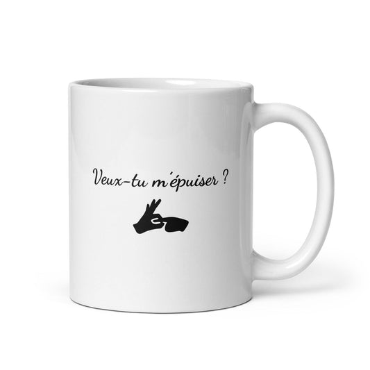 Mug Veux-tu m'épuiser Default Title - Sedurro