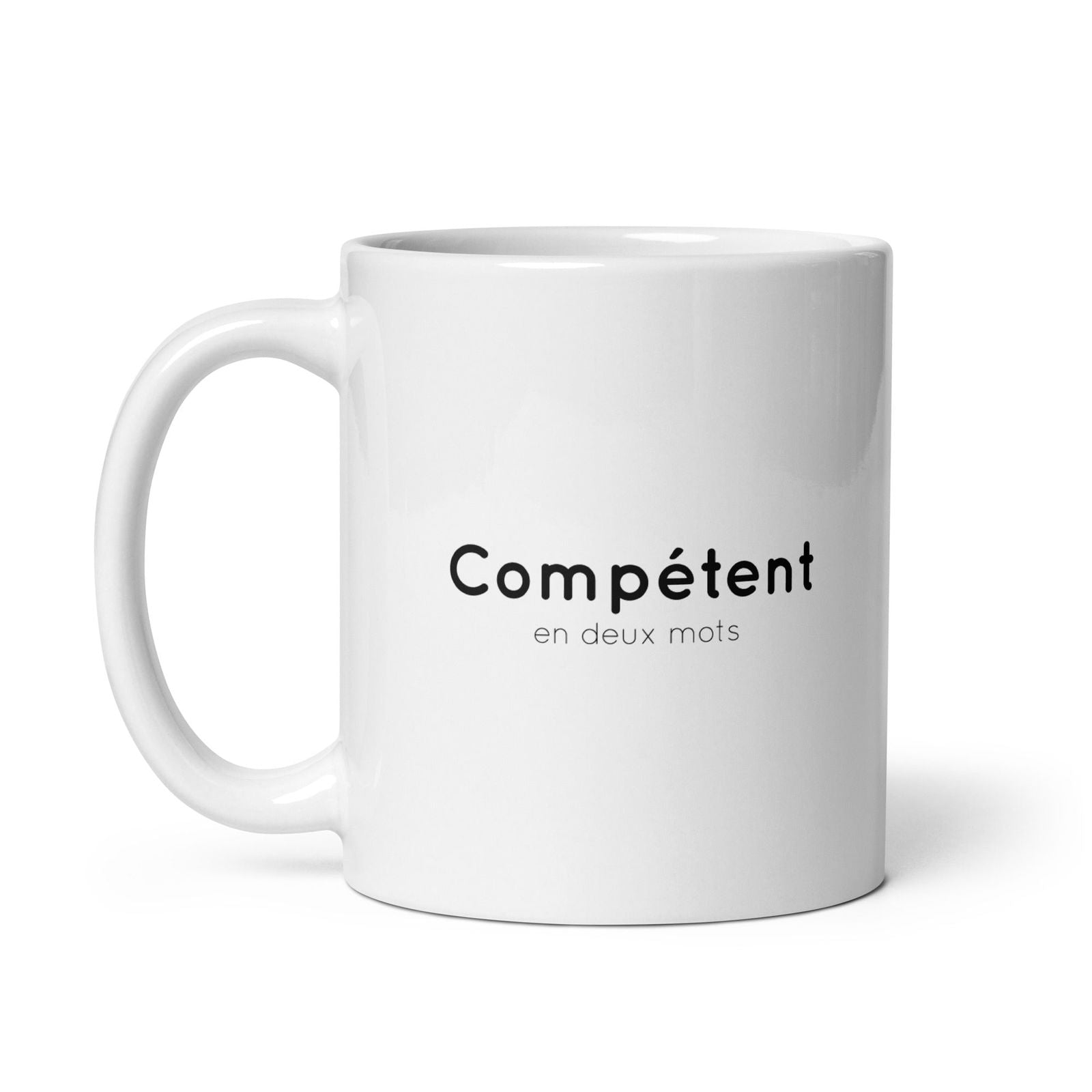Mug Compétent en deux mots - Sedurro