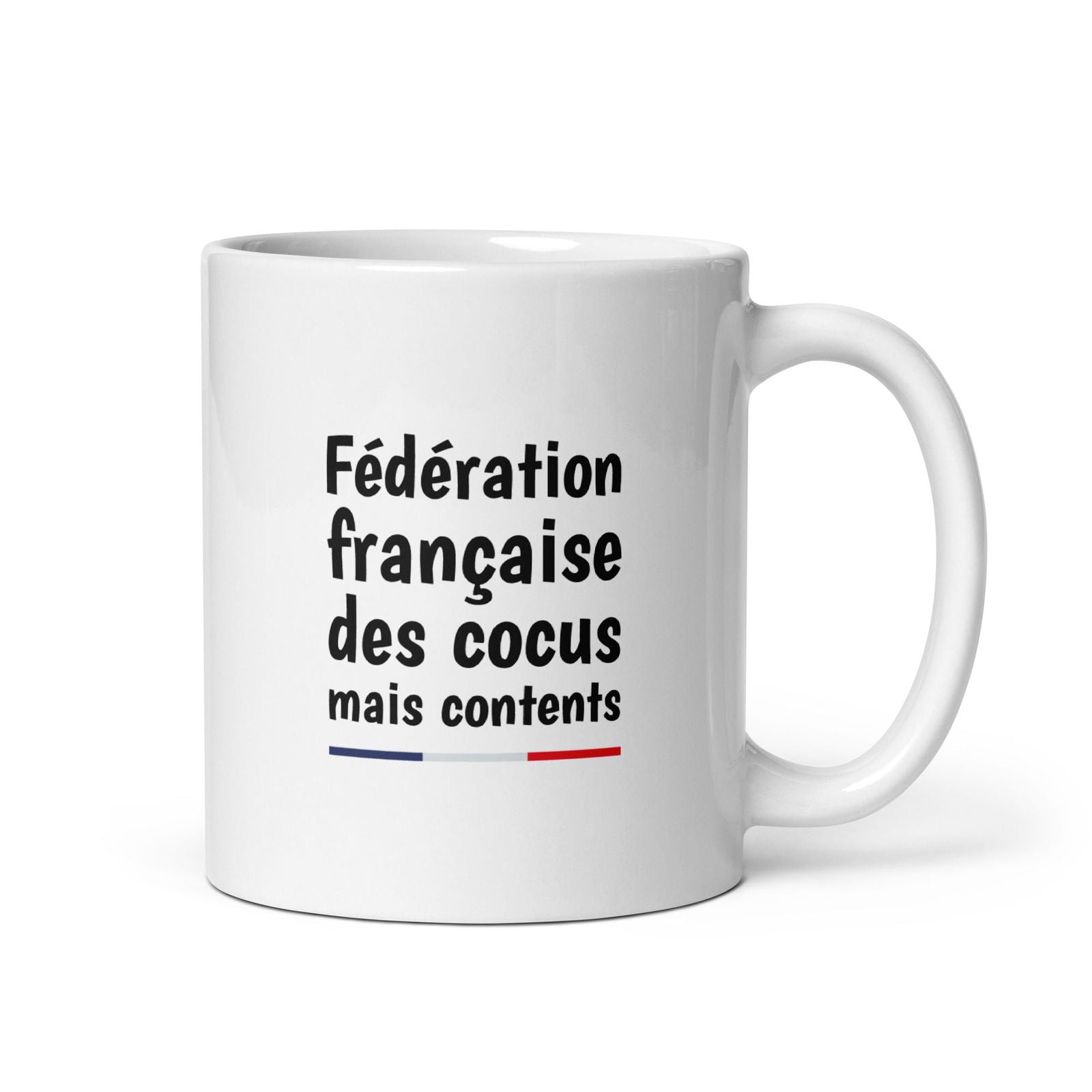 Mug Fédération française des cocus mais contents Default Title - Sedurro